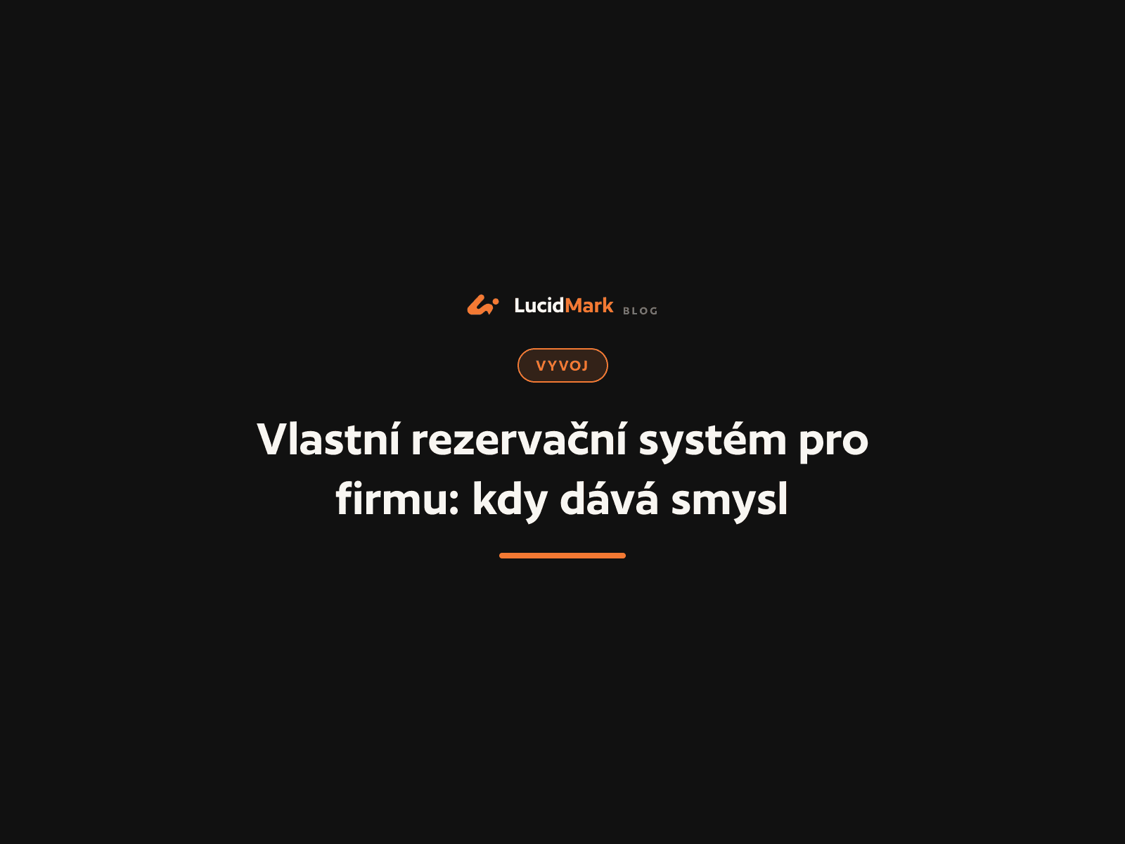 Schéma vlastního rezervačního systému napojeného na CRM, platby a kalendář